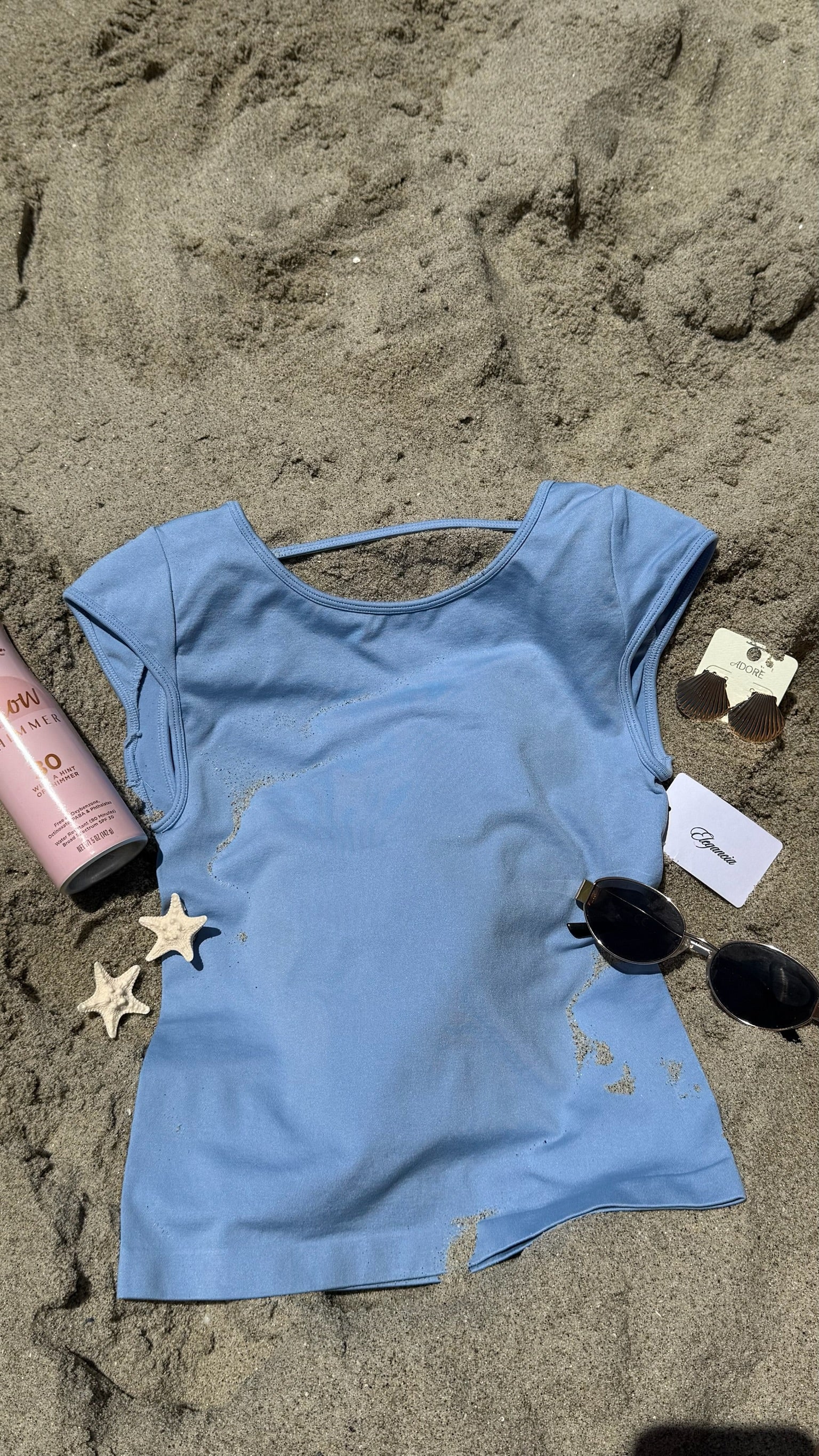 Mediterraneean Top (Blue)