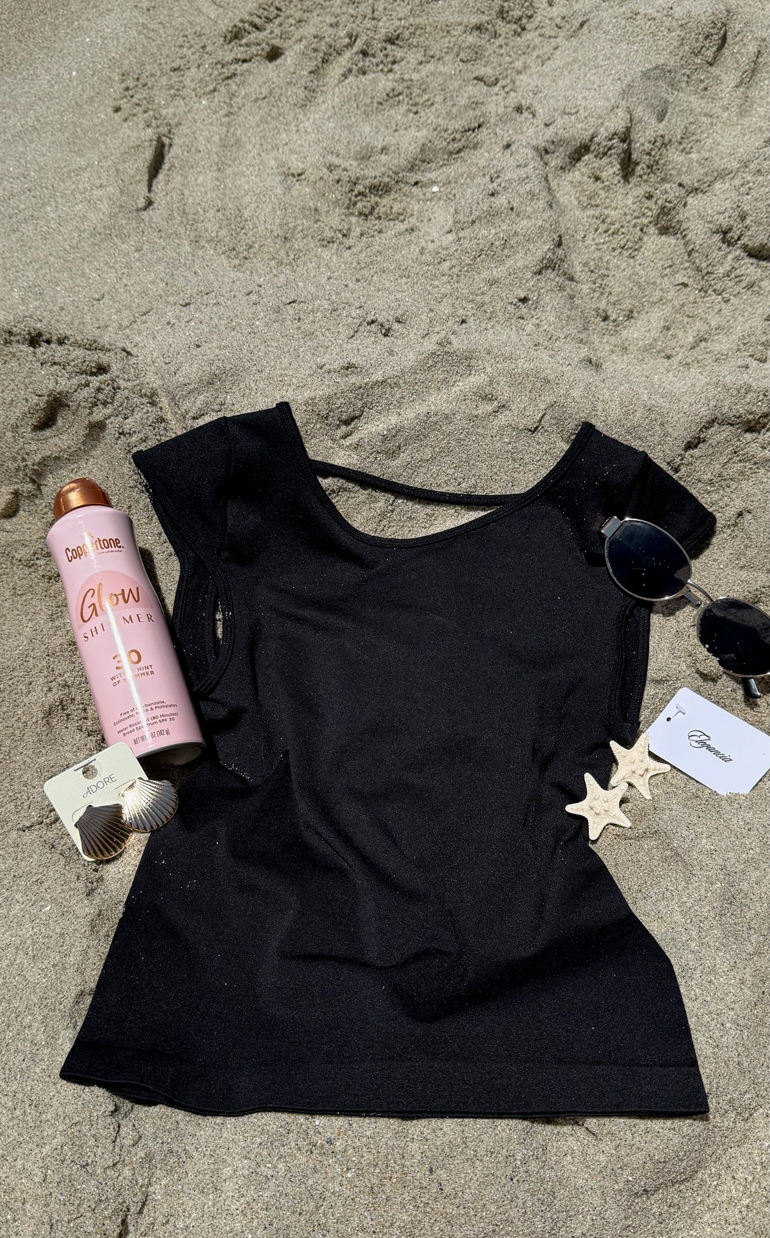 Portofino Top (Black)